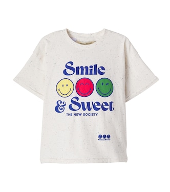 x SmileyWorld® cotton-blend T-shirt | The New Society