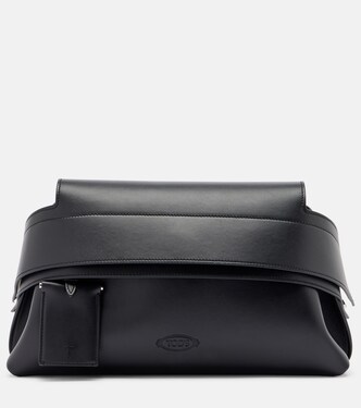 Wave Mini leather clutch | Tod's