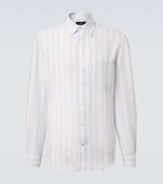 Striped linen shirt | Dunhill