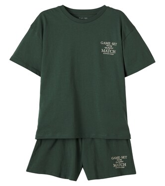 Famo cotton T-shirt and shorts set | Konges Sløjd