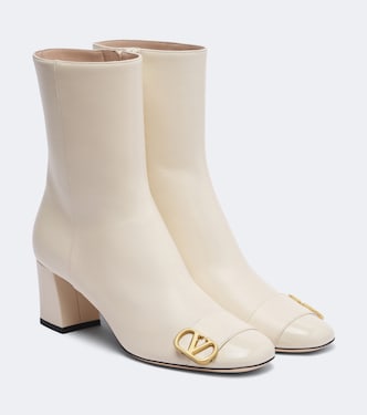 Veeside VLogo leather ankle boots | Valentino Garavani