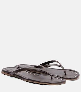 Freja leather thong sandals | Staud
