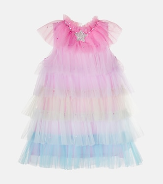 Embellished ruffled tulle dress | Tutu Du Monde