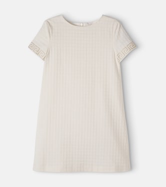 Vestido Greca de algodón | Versace Kids