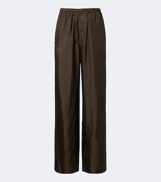 Silk wide-leg pants | Róhe