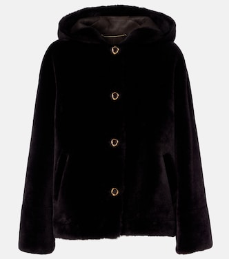 Chaqueta de borrego con capucha | Agnona