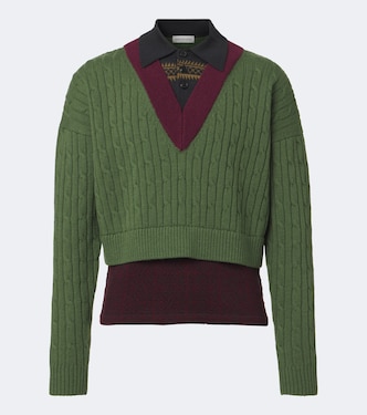 Polo en laine et coton | Dries Van Noten