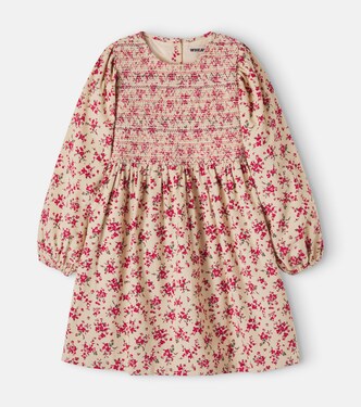 Sylvia floral cotton dress | Wheat