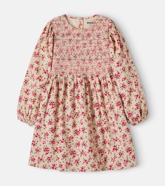 Sylvia floral cotton dress | Wheat
