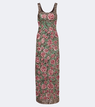 Antique Bloom sequined gown | Là Fuori