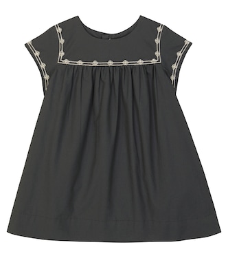 Baby embroidered cotton dress | Bonpoint
