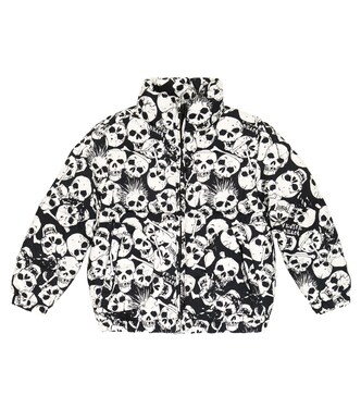 Printed cotton down jacket | ERL Kids