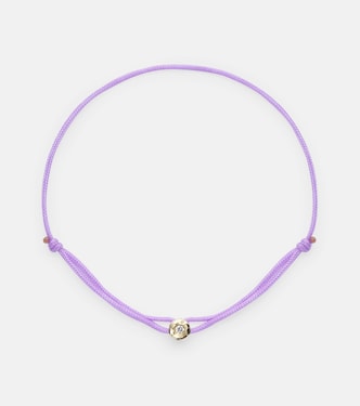 Parachute Nesting Gem 18kt gold bracelet with diamond | Octavia Elizabeth