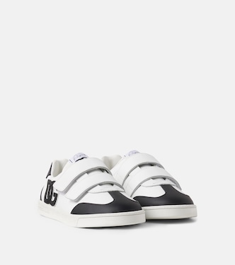DG leather sneakers | Dolce&Gabbana Kids