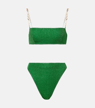 Lumière O Chain lamé bikini | Oséree