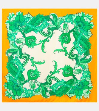 Floral silk scarf | Etro