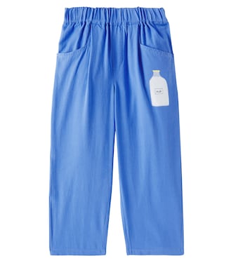 Milk cotton straight pants | Jellymallow