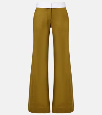 Pantalon droit à taille haute | Victoria Beckham