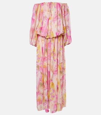 Robe longue à fleurs | Blumarine