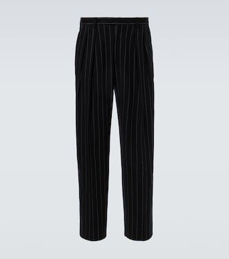 Pinstripe wool-blend suit pants | Dolce&Gabbana