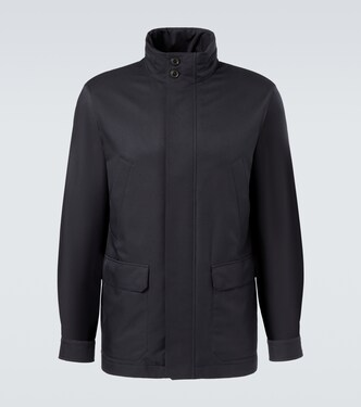 Twill field jacket | Zegna