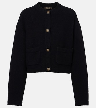 Cropped cotton and silk cardigan | Loro Piana