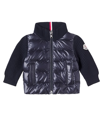 Bebé - chaqueta de plumas de lana | Moncler Enfant