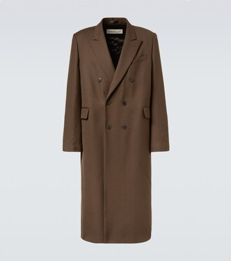 Double-breasted wool coat | Dries Van Noten