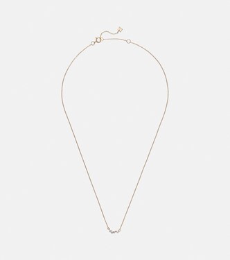 Collana in oro 14kt (585/1000) con diamanti | Mateo