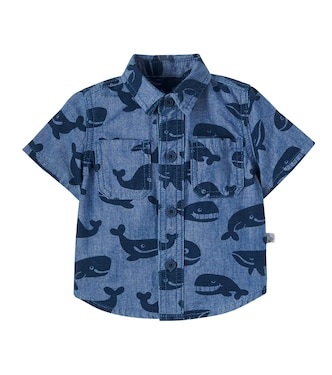 Baby Bedrucktes Jeanshemd | Stella McCartney Kids