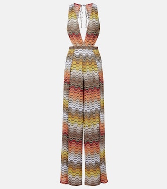 Wave lamé jumpsuit | Missoni