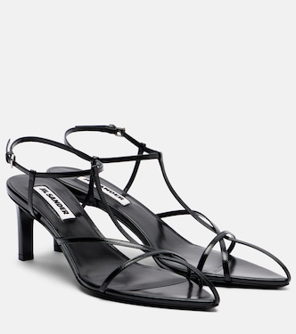 Sandalen Cage aus Leder | Jil Sander