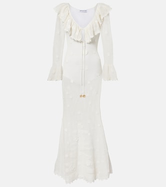 Embellished midi dress | Self-Portrait