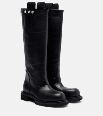 Gabe leather knee-high boots | Rick Owens