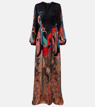 Paisley silk gown | Etro