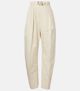 Idoneo cotton gabardine wide-leg pants | Sportmax