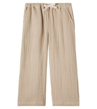 Sasha cotton pants | Wheat