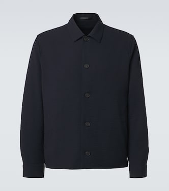 Wool-blend jacket | Sunspel