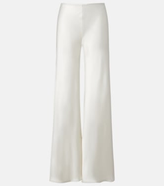 Pantalon large en satin | Norma Kamali