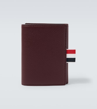 RWB Stripe leather wallet | Thom Browne