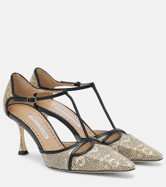 Pumps Gish aus Leder | Manolo Blahnik