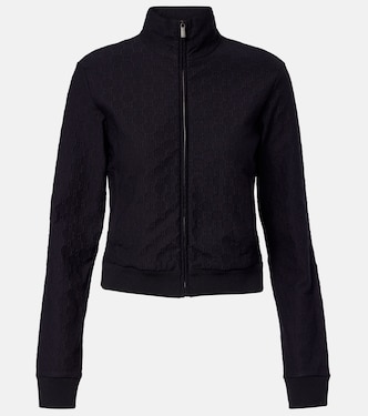 Chaqueta deportiva de jersey de jacquard GG | Gucci