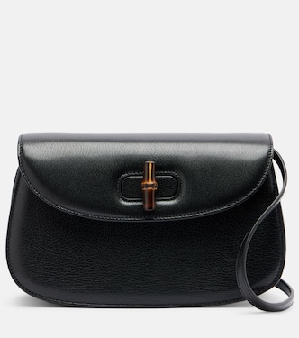 Sac à bandoulière Bamboo Small en cuir | Gucci