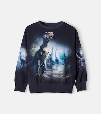 Mattis printed cotton jersey sweatshirt | Molo