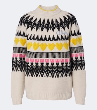 Jacquard wool and cashmere sweater | Chloé