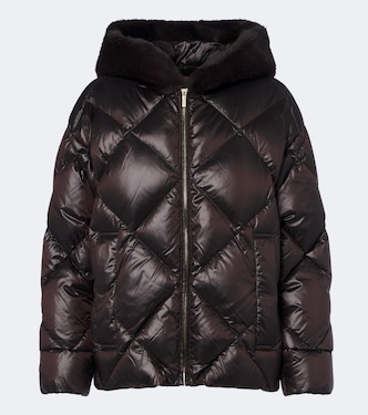 The Cube hooded quilted down jacket | Max Mara