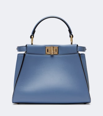 Peekaboo Mini leather top-handle bag | Fendi