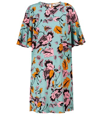 Robe Arlene imprimée en soie mélangée | Diane von Furstenberg