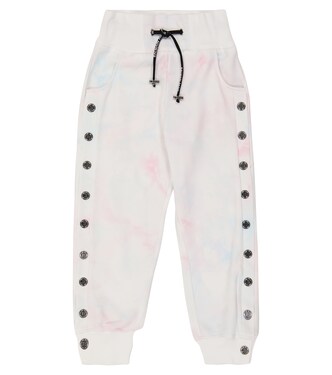 Tie-dye cotton sweatpants | Balmain Kids