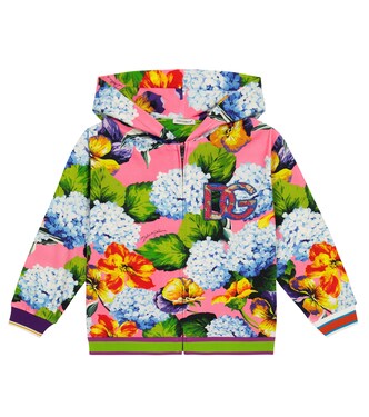 Sweat-shirt à capuche en coton mélangé | Dolce&Gabbana Kids